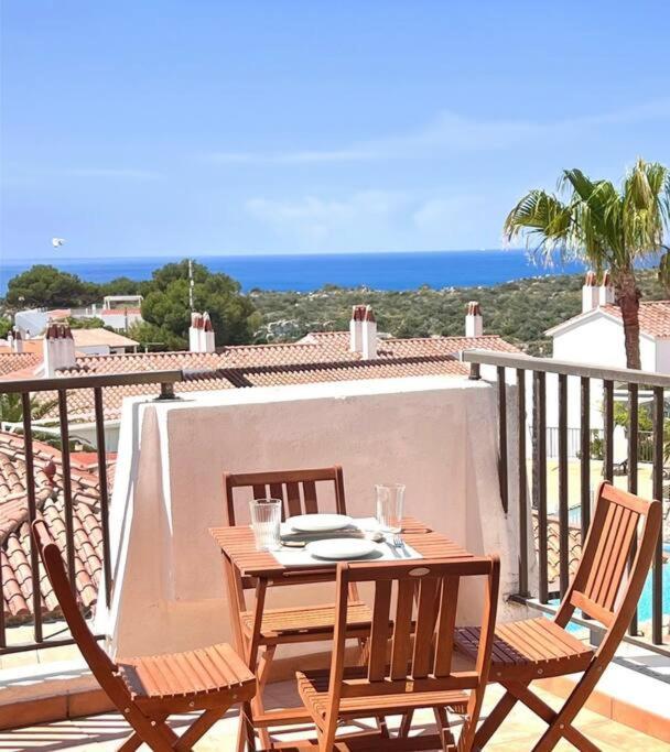 Atico Con Vistas Al Mar Cala Enporter Cala En Porter  Extérieur photo